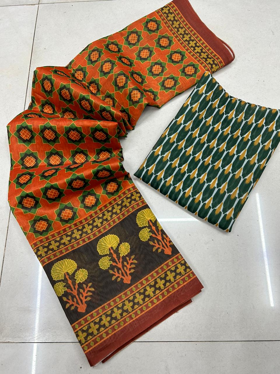  DF 105 Love Story Printed Daily Wear Sarees Catalog